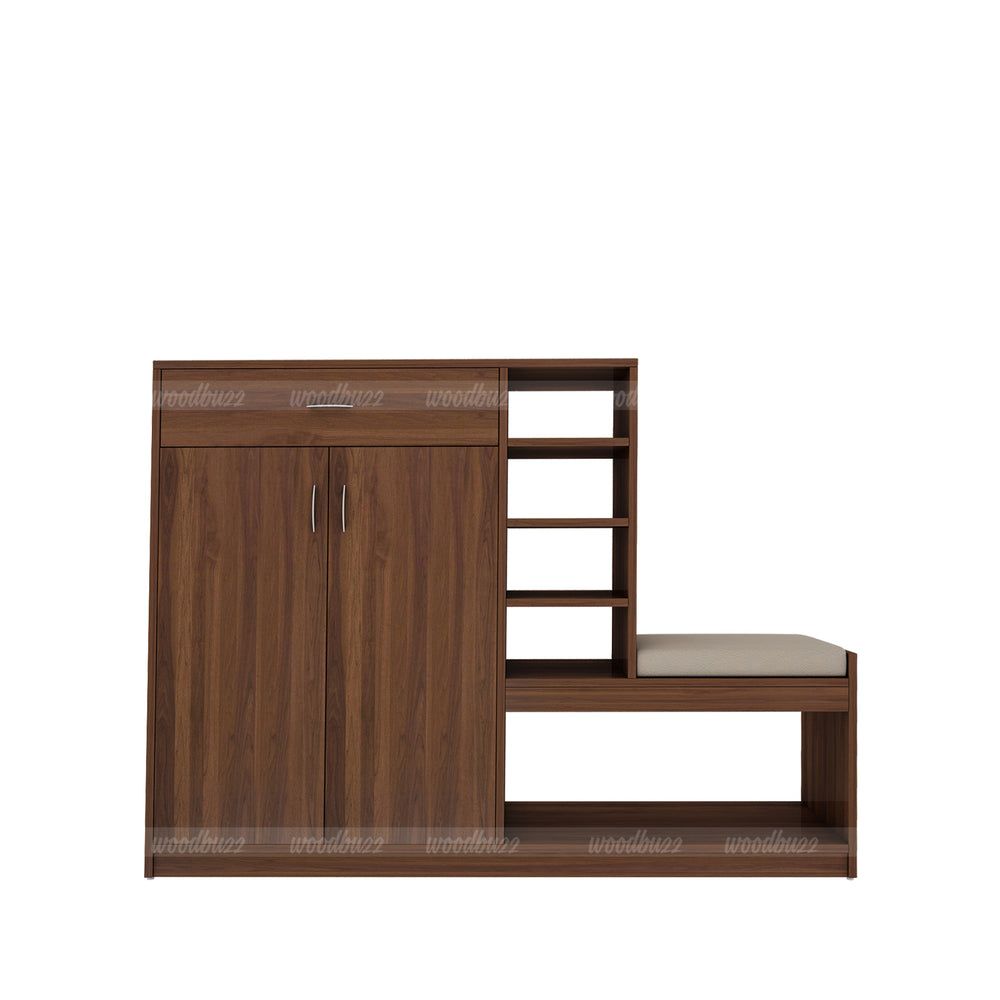 Blocks Shoe Rack | Walnut