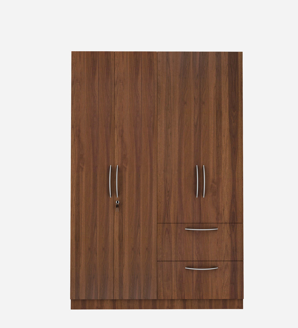 Cortina 4 Door Wardrobe - Walnut