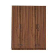 Emerald 4 Door Wardrobe - Walnut