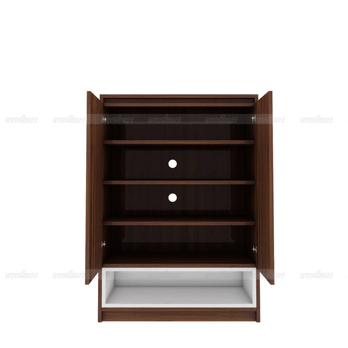 Dina Shoe Rack- Walnut
