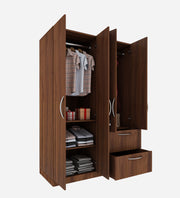 Cortina 4 Door Wardrobe - Walnut