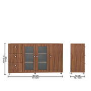 Nebula Chest of drawers | Walnut