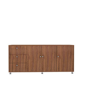 Plush chest of drawer - Walnut