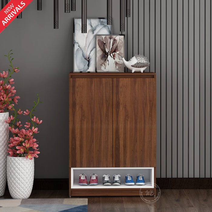 Dina Shoe Rack- Walnut