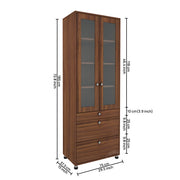 Pinnacle Bookcase - Walnut