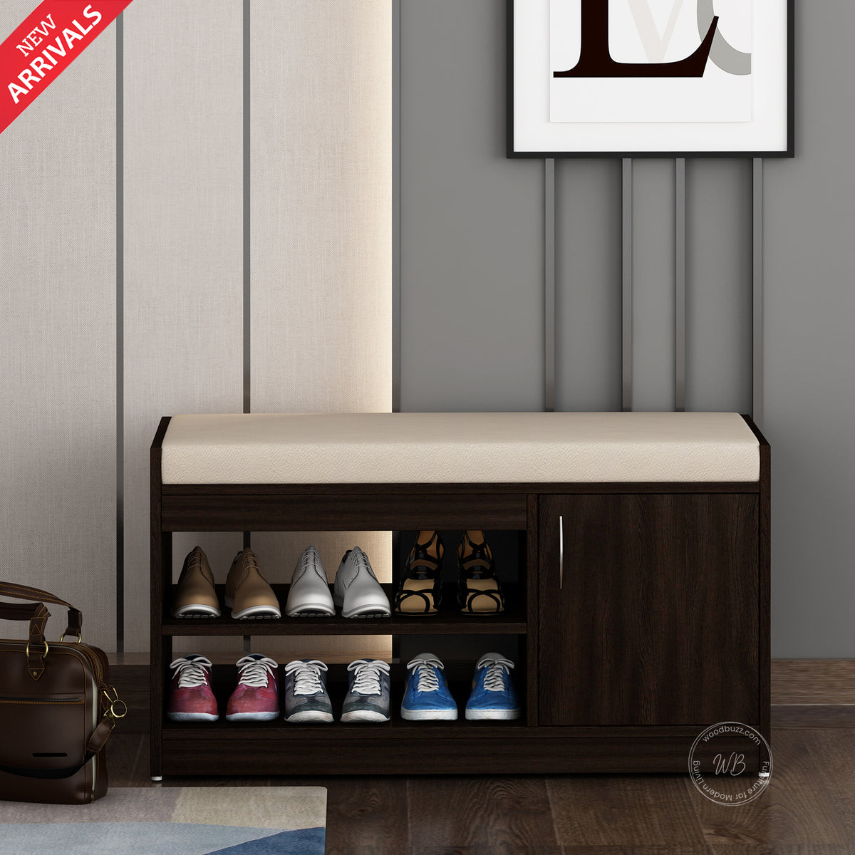 Irene Shoe Rack- Wenge