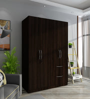 Cortina 4 Door Wardrobe - Wenge