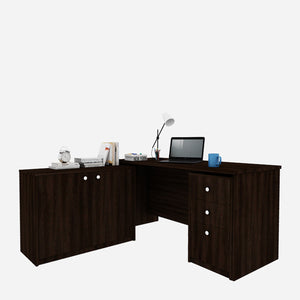 Ethan Home Office Table | Wenge
