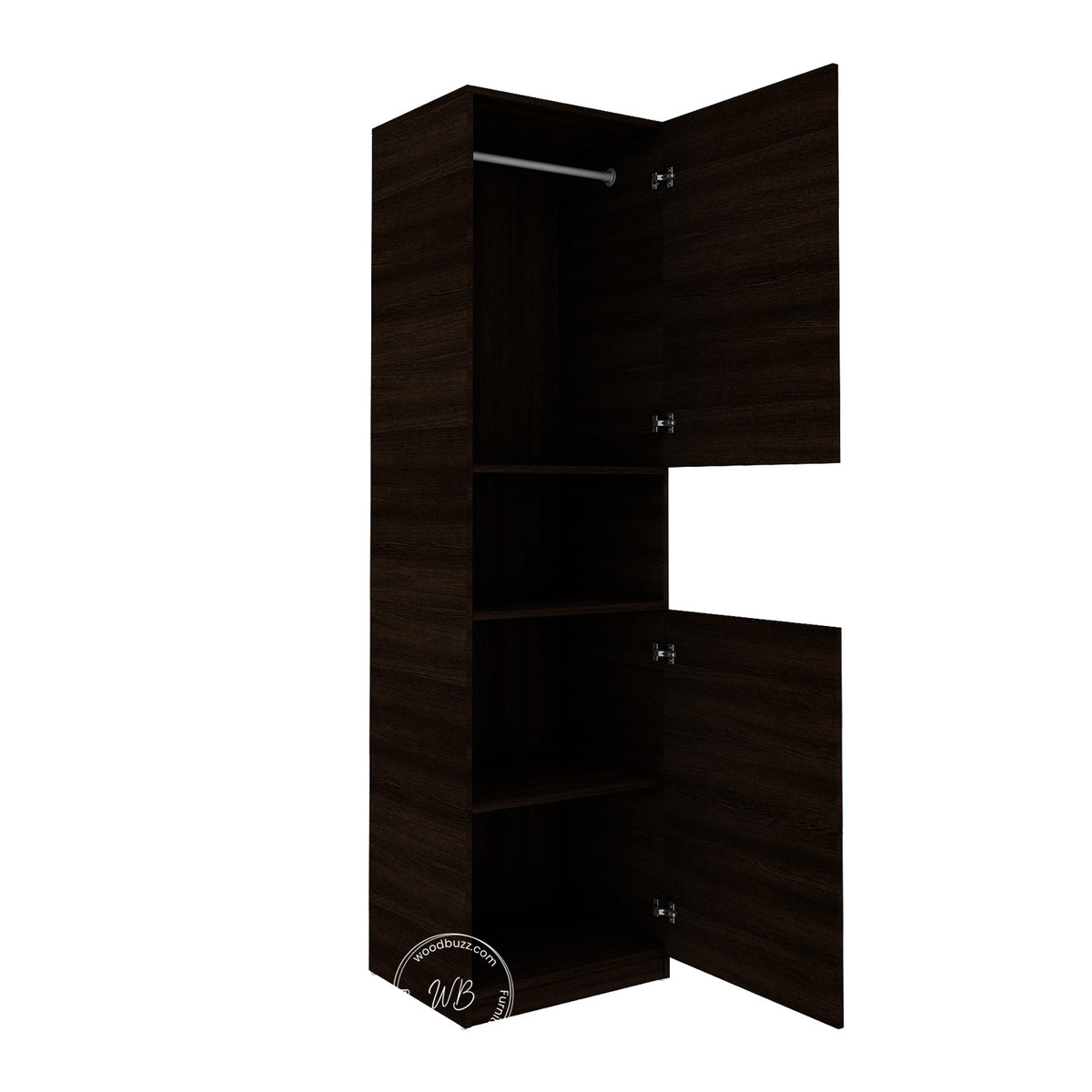 Edwin Two Door Wardrobe | Wenge