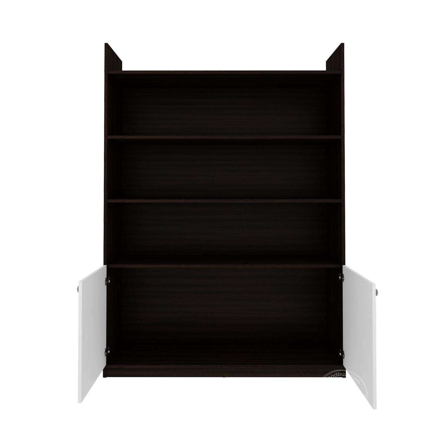Blane Bookcase | Wenge and Frosty White