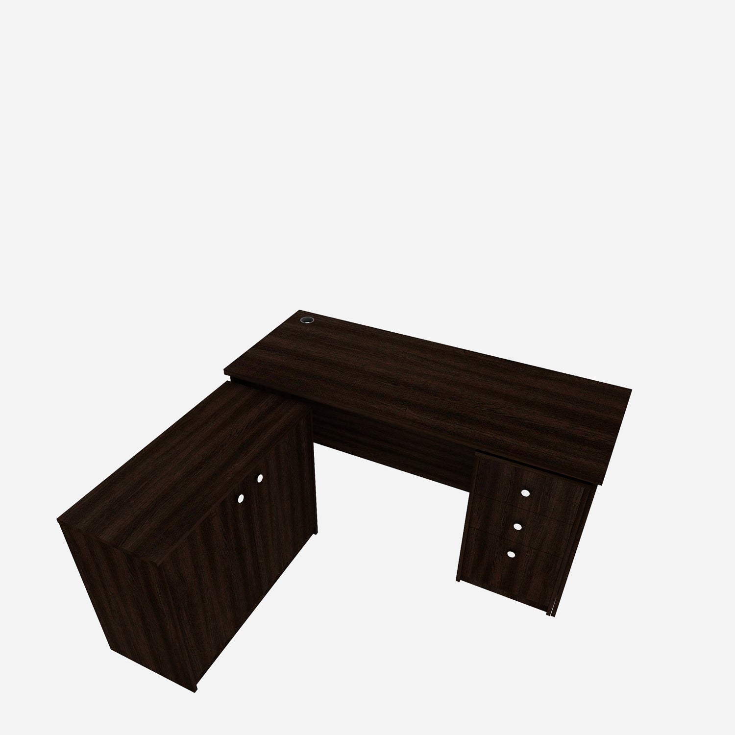 Ethan Home Office Table | Wenge