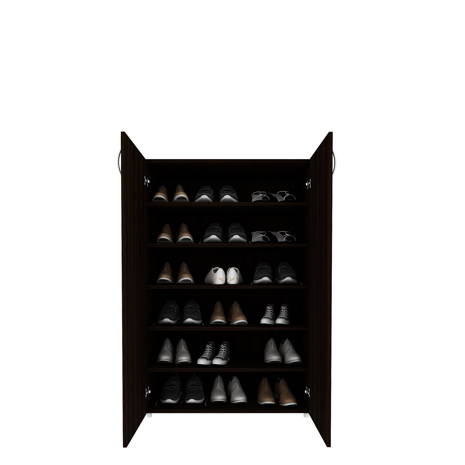 Sole Tall Shoe Rack | Wenge