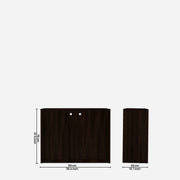 Ethan Home Office Table | Wenge