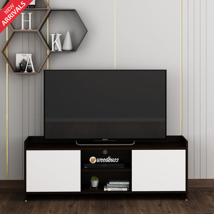 Allan TV Unit- Wenge & Frosty White