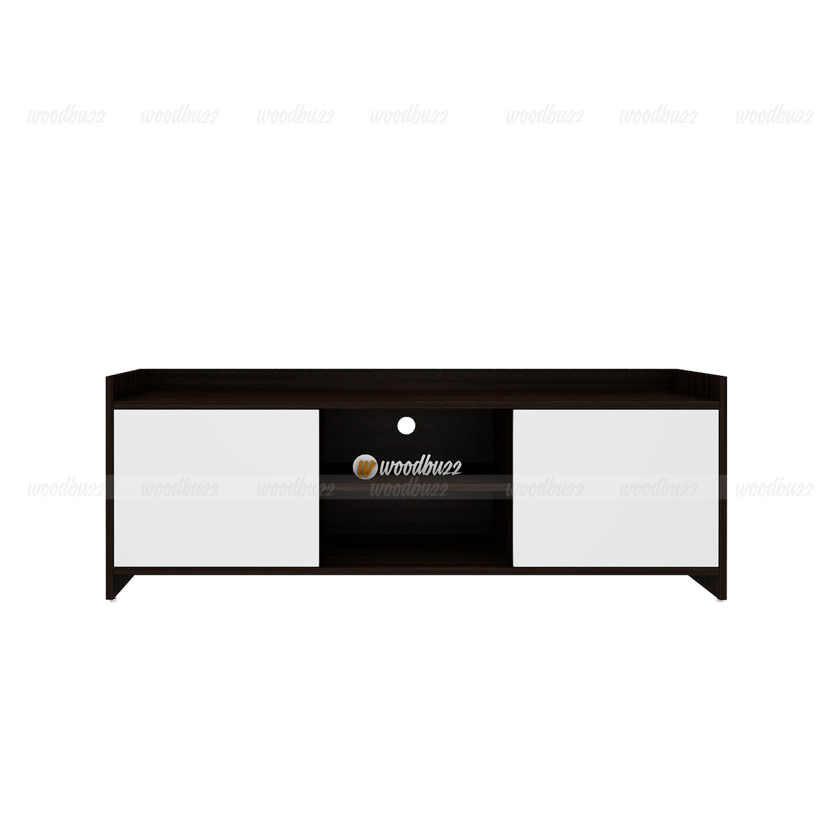 Allan TV Unit- Wenge & Frosty White