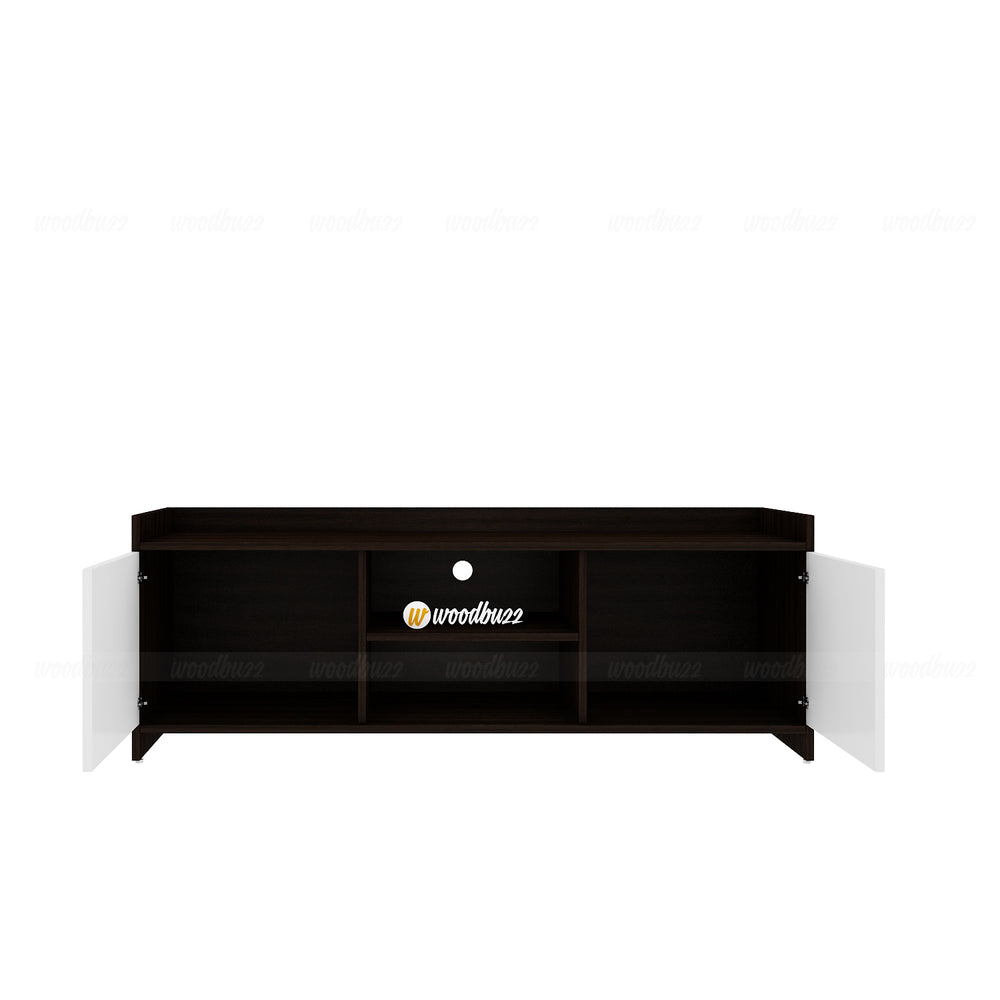 Allan TV Unit- Wenge & Frosty White