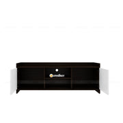 Allan TV Unit- Wenge & Frosty White