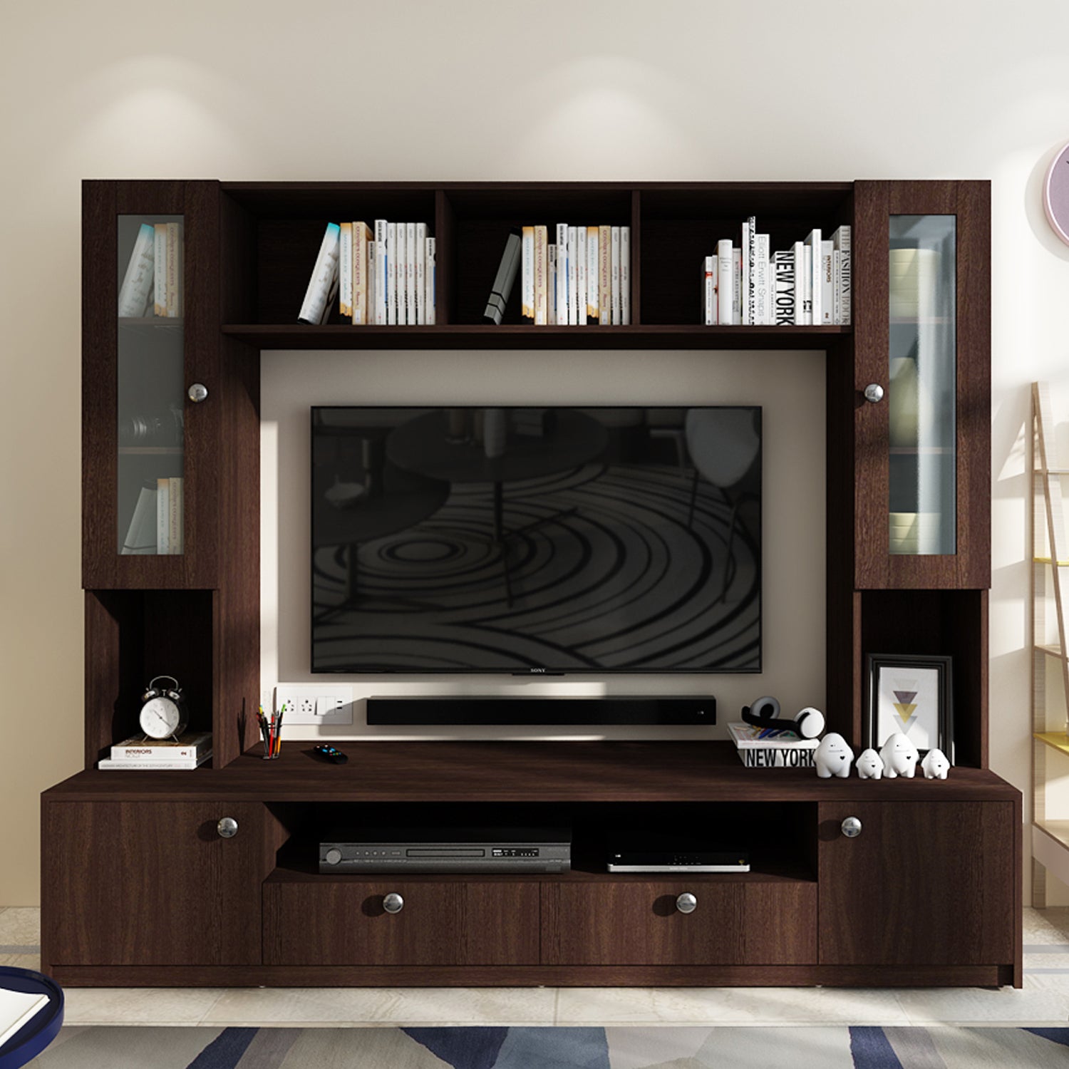 Benji TV Unit | 55 Inch TV | Wenge