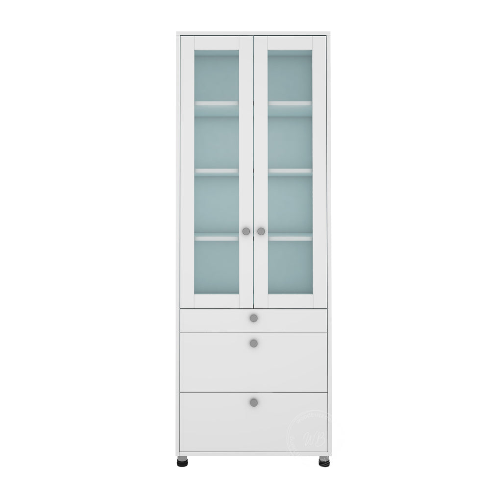 Pinnacle Bookcase | Frosty White