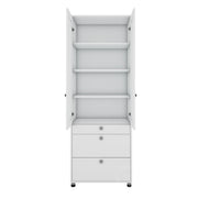 Pinnacle Bookcase | Frosty White