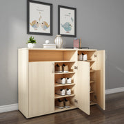 Denera Shoe Cabinet | Beige Teak