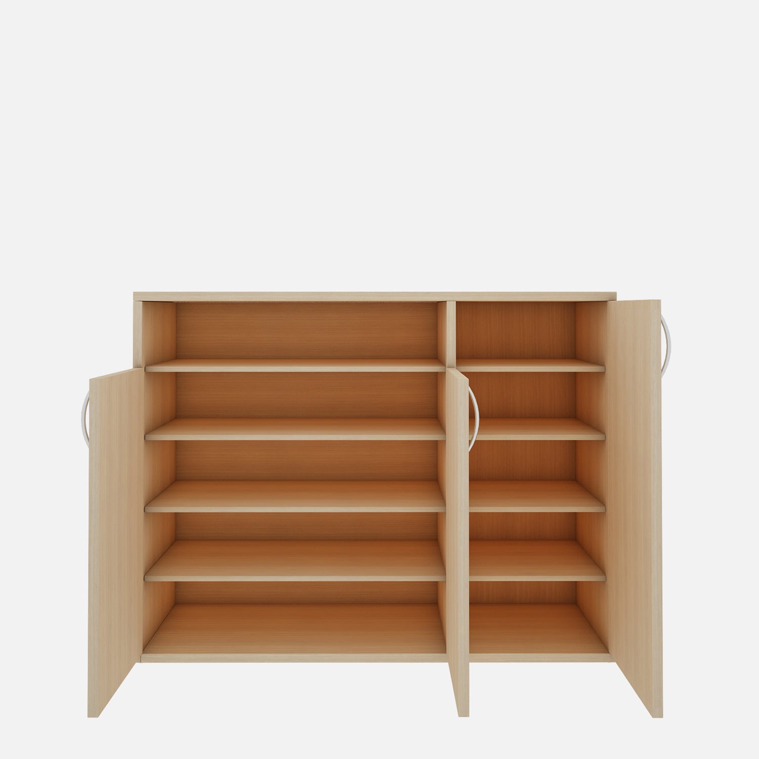 Denera Shoe Cabinet | Beige Teak