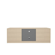 Martin TV Unit- Beige Teak & Grey