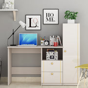 Derrick Study Table| HDHMR | Champagne