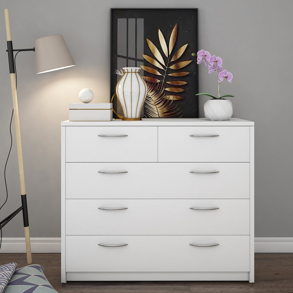 Majesty Chest of Drawers | Frosty White