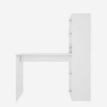 Load image into Gallery viewer, EBONY STUDY TABLE - FROSTY WHITE
