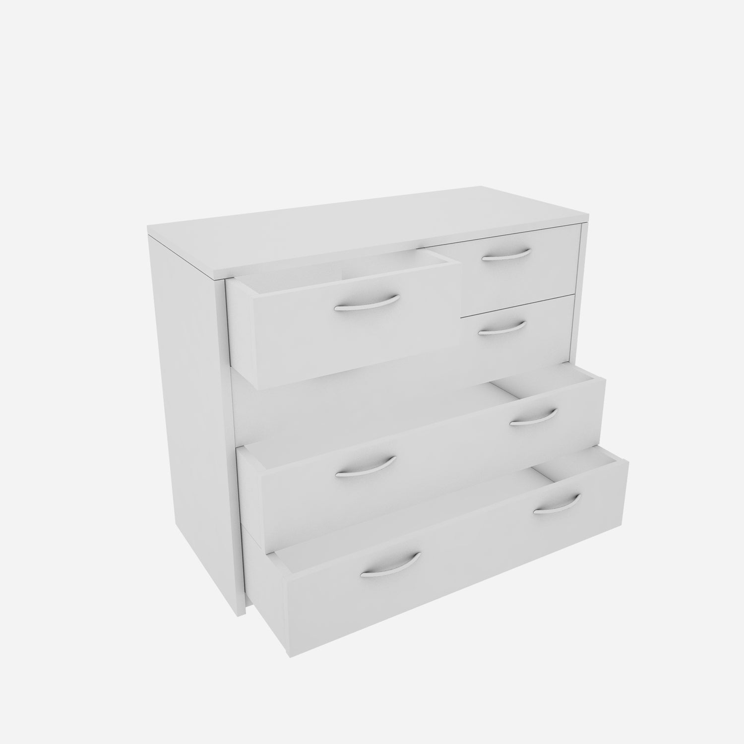Majesty Chest of Drawers | Frosty White