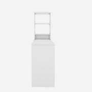 Ebony Study Table | Frosty White