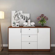 Lilly Chest of Drawer | Walnut and Frosty White