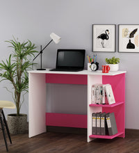 Load image into Gallery viewer, Woodbuzz | Tesa Study Table | Pink and Frosty White
