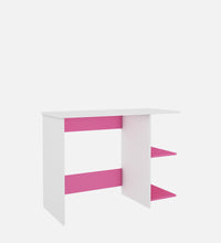 Load image into Gallery viewer, Woodbuzz | Tesa Study Table | Pink and Frosty White
