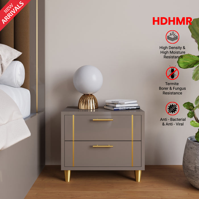 Canna Bedside Table | HDHMR  | Autumn Leaf