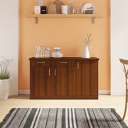 Oberon Side Crockery Unit | Walnut