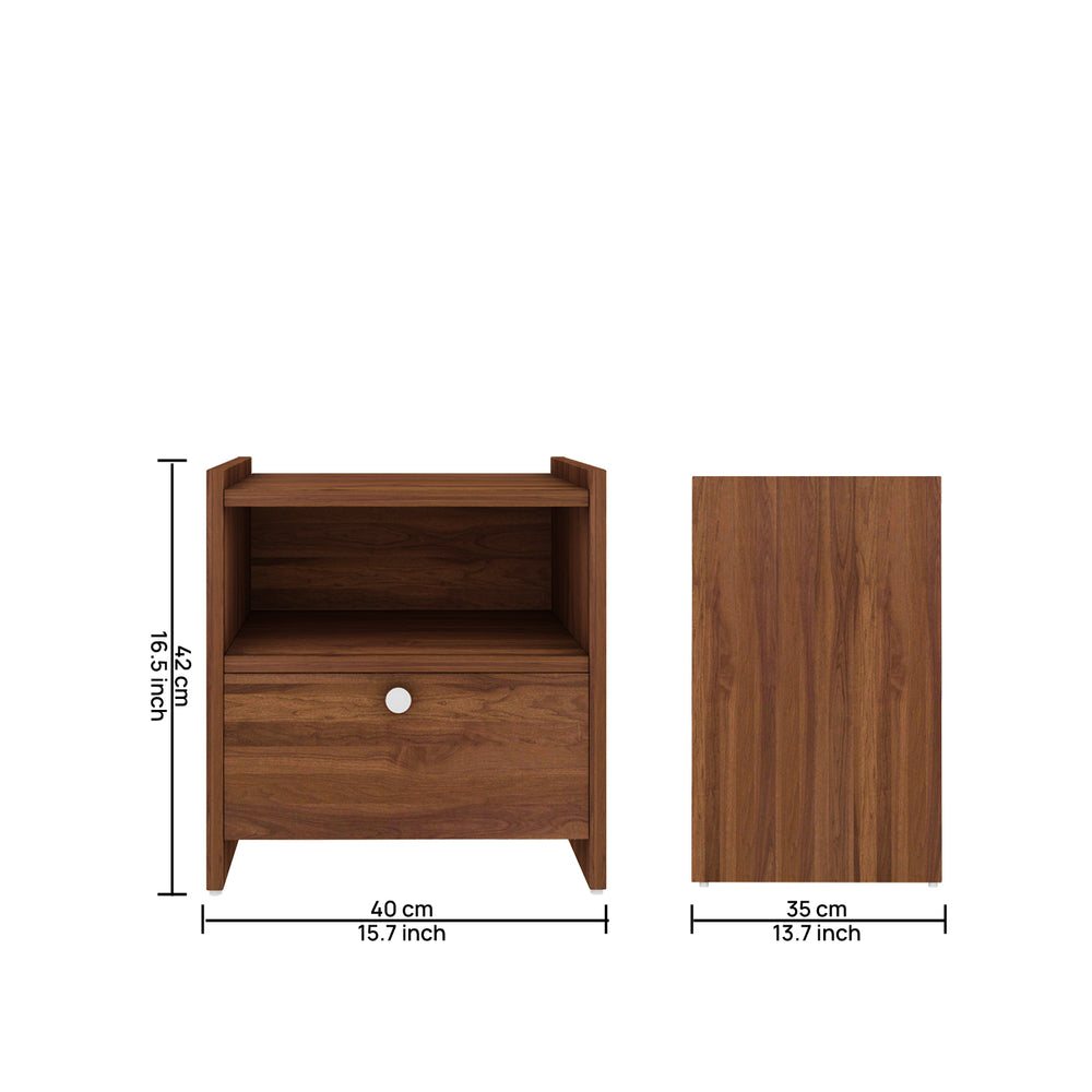 Pico Side Table - Walnut