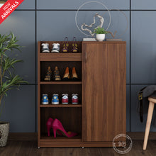 Load image into Gallery viewer, Maple Shoe Rack- Walnut
