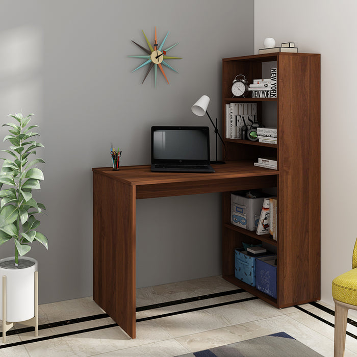 Ebony Study Table | Walnut