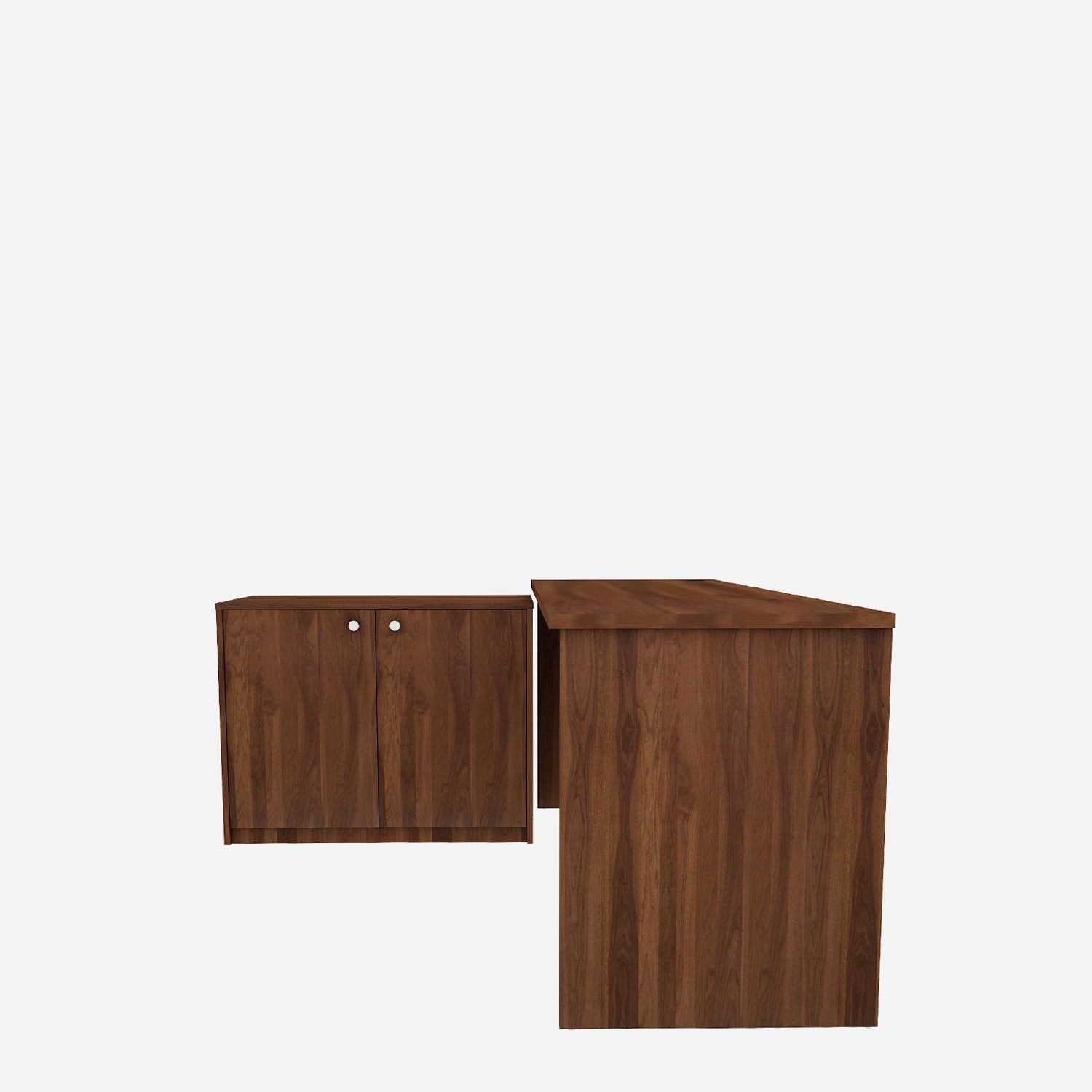 Iris Home Office Table | Walnut