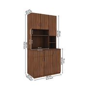 Lucas- Crockery Unit- Walnut