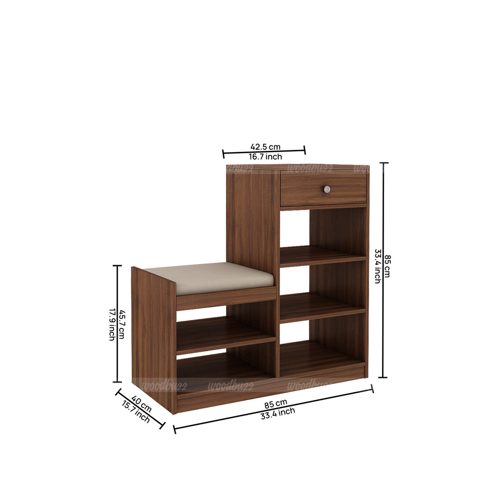 Walker Shoe Rack | Walnut
