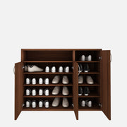 Denera Shoe Cabinet | Walnut