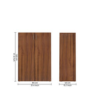 Sole Tall Shoe Rack | Walnut