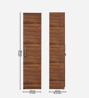 Quinn Single Door Wardrobe | Walnut