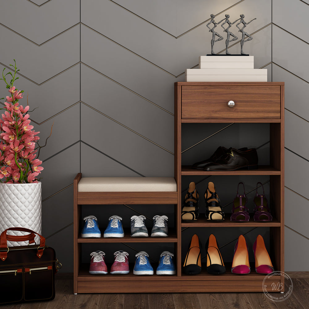 Walker Shoe Rack | Walnut
