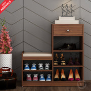 Walker Shoe Rack | Walnut