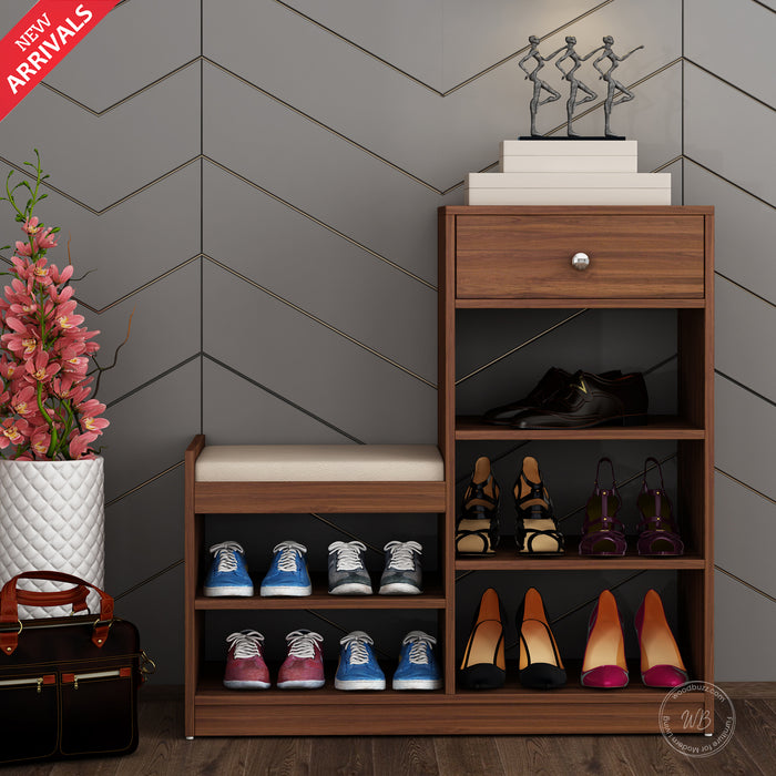Walker Shoe Rack | Walnut