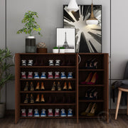 Lace Shoe rack | Walnut